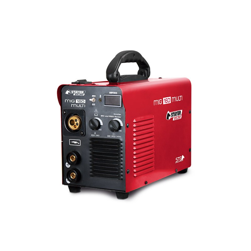 Soldador versatil Mig 160 multi stayer 3 maquina en 1
