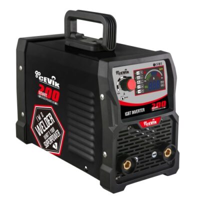 Soldador De Electrodo Cevik CE-SMART200 - MMA/HOT START/ARC-FORCE