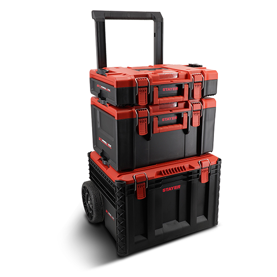 Sistema De Almacenaje Stayer Set maletines ST PROLOCK C+D+E